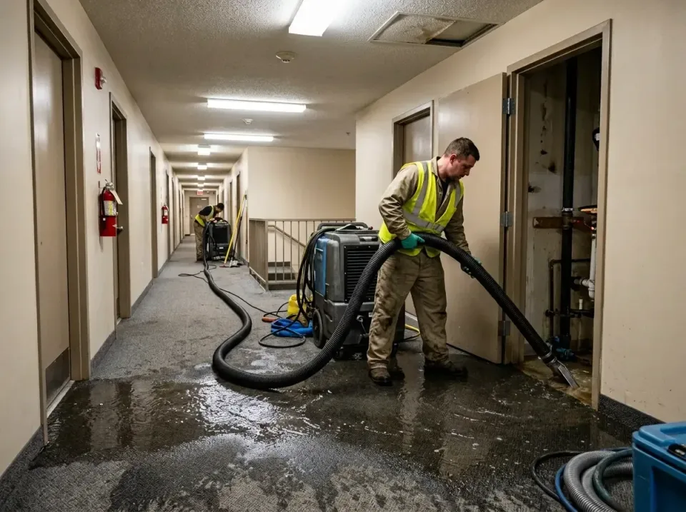 multi-unit-apartment-hallway-f-005 — frequently asked questions, Emergency Burst Pipe Water Extraction & Removal in Loudonvi…